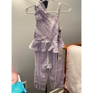 Girls Striped HABITUAL Girl Jumpsuit (18m)